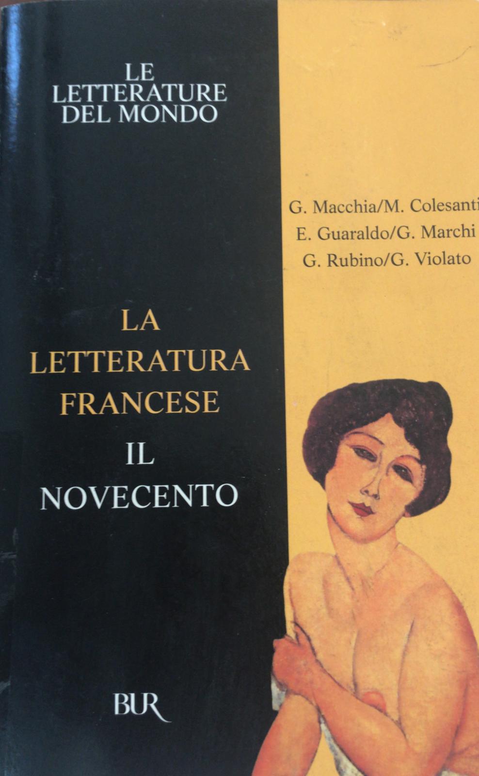 la letteratura francese